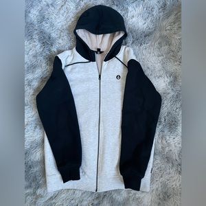 Volcom Black and Gray Hoodie